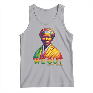 Harriet Tubman We Out Tank Top Female Empowerment History Gift TS12 Athletic Heather Print Your Wear