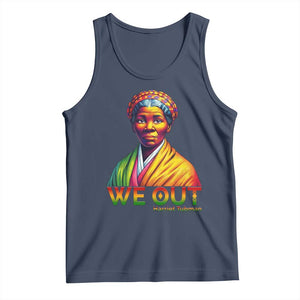 Harriet Tubman We Out Tank Top Female Empowerment History Gift TS12 Navy Print Your Wear