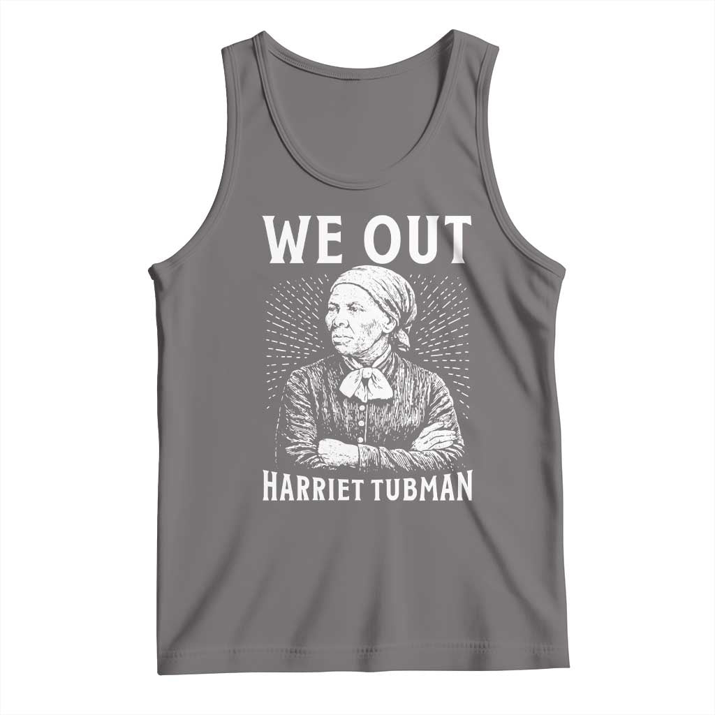 We Out Harriet Tubman Tank Top Black Women Empowerment TS12 Deep Heather Print Your Wear