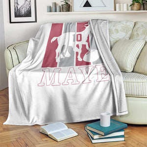 It Is Gonna Be Maye Throw Blanket Football Lover Gift For NE Fan TS12 Print Your Wear