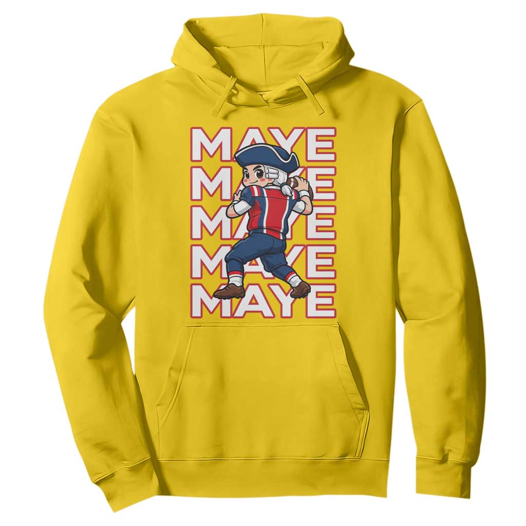Funny NE Football Fan Gift Hoodie Maye Lover TS12 Daisy Print Your Wear