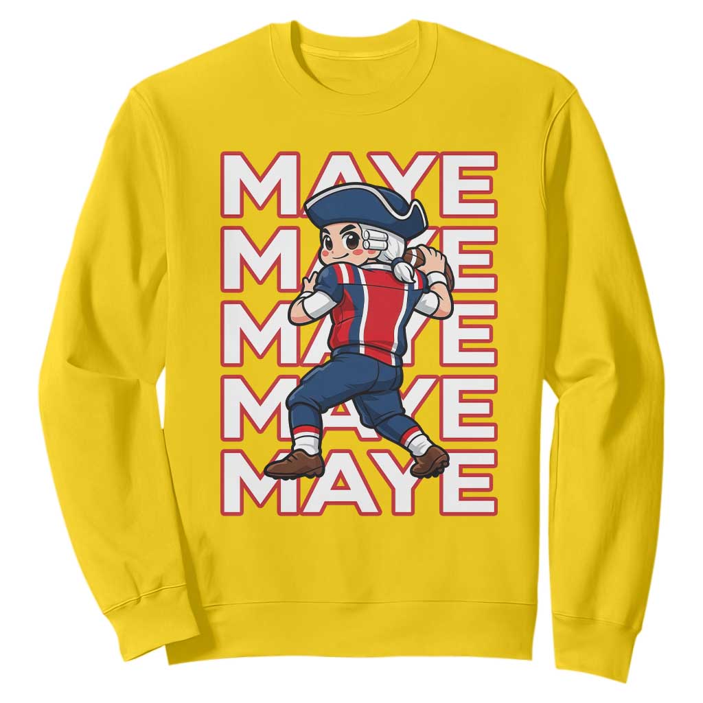 Funny NE Football Fan Gift Sweatshirt Maye Lover TS12 Daisy Print Your Wear