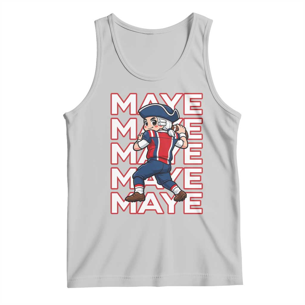 Funny NE Football Fan Gift Tank Top Maye Lover TS12 Ash Print Your Wear