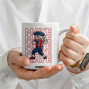 Funny NE Football Fan Gift Coffee Mug Maye Lover TS12 Print Your Wear