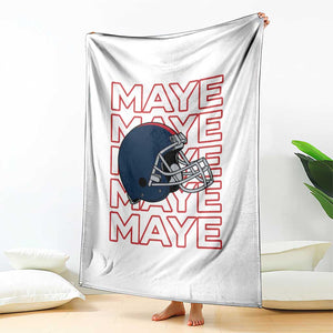Maye Lover Throw Blanket NE Quarterback Fan Gift TS12 Print Your Wear