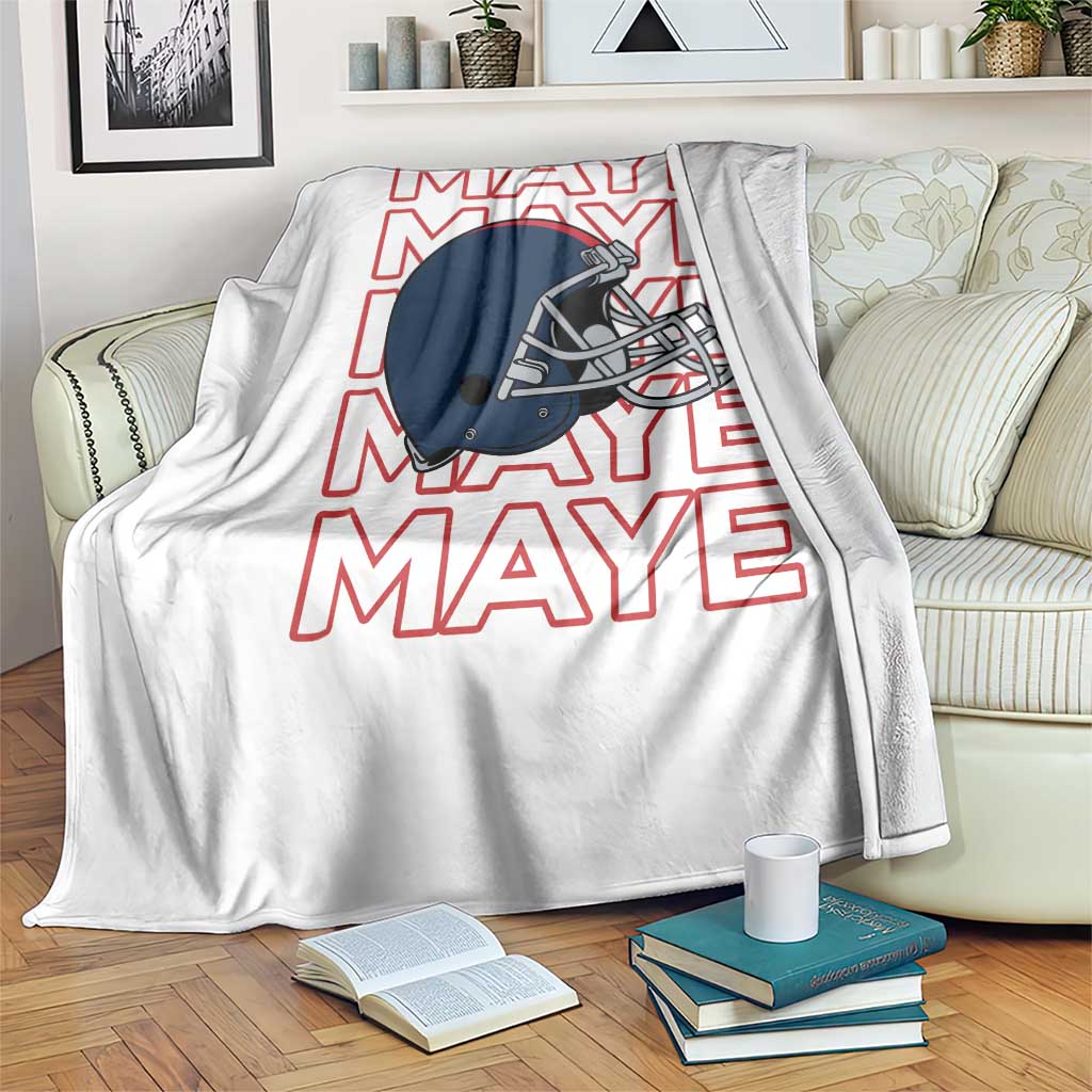 Maye Lover Throw Blanket NE Quarterback Fan Gift TS12 Print Your Wear
