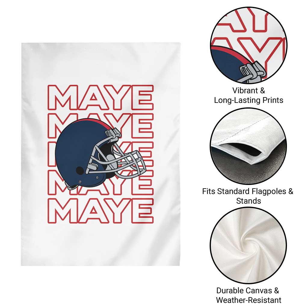 Maye Lover Garden Flag NE Quarterback Fan Gift TS12 Print Your Wear