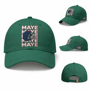 Maye Lover Baseball Cap NE Quarterback Fan Gift TS12 Baseball Cap Universal Fit Irish Green Print Your Wear