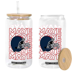 Maye Lover Glass Can NE Quarterback Fan Gift TS12 Print Your Wear