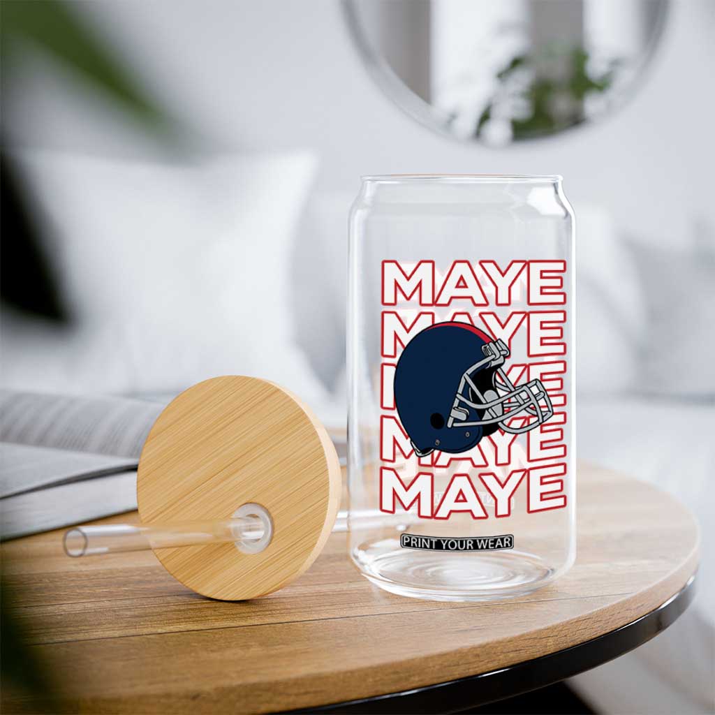Maye Lover Glass Can NE Quarterback Fan Gift TS12 Print Your Wear