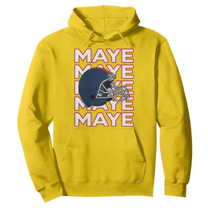 Maye Lover Hoodie NE Quarterback Fan Gift TS12 Daisy Print Your Wear