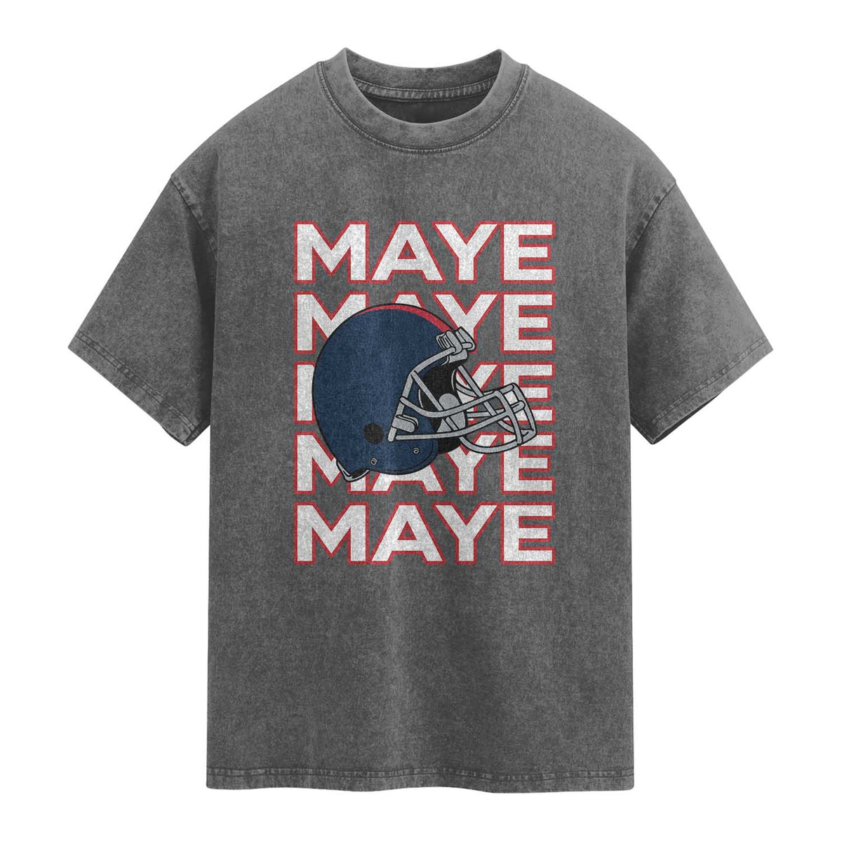 Maye Lover Washed Cotton T-Shirt NE Quarterback Fan Gift