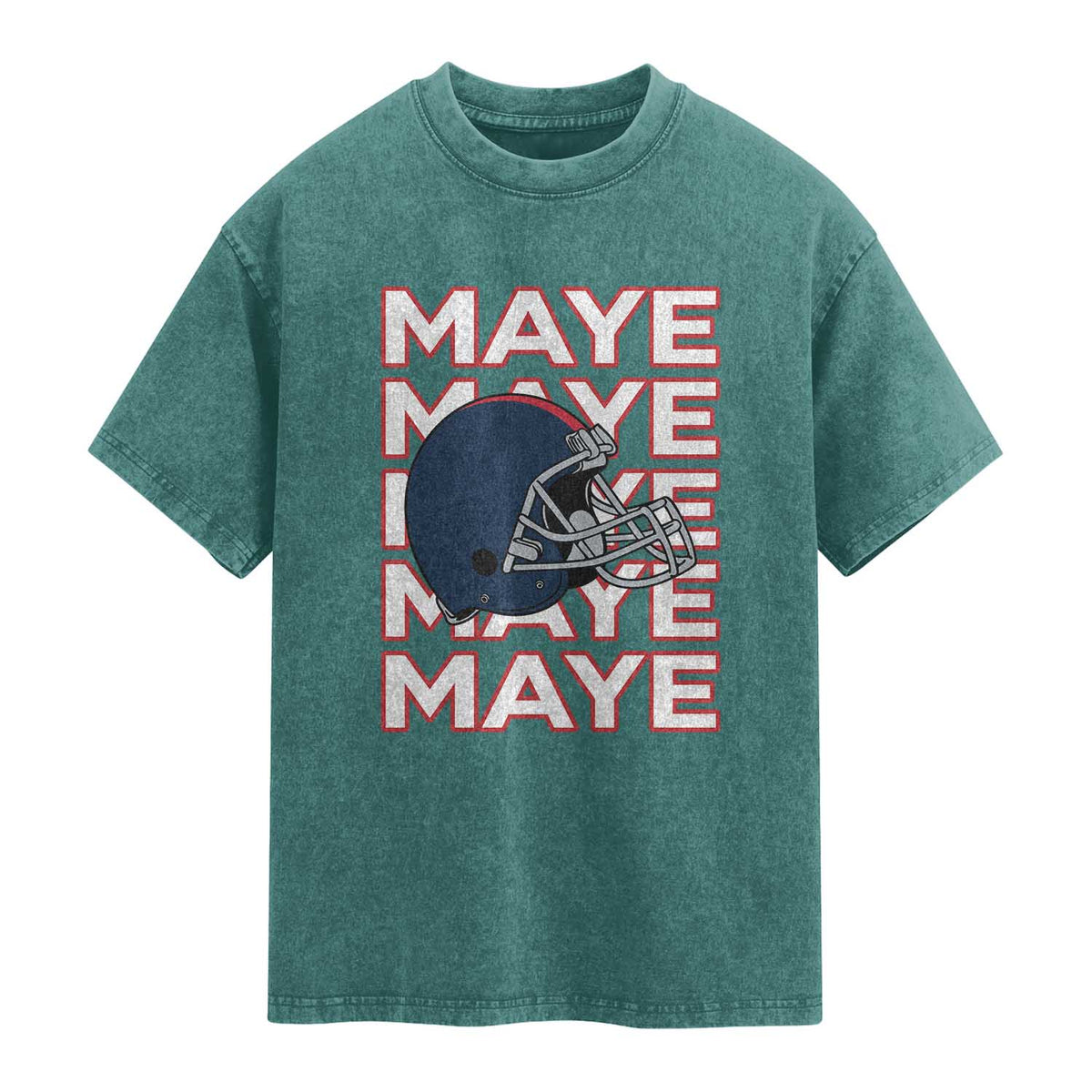 Maye Lover Washed Cotton T-Shirt NE Quarterback Fan Gift