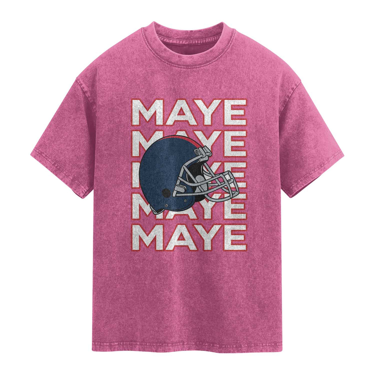 Maye Lover Washed Cotton T-Shirt NE Quarterback Fan Gift