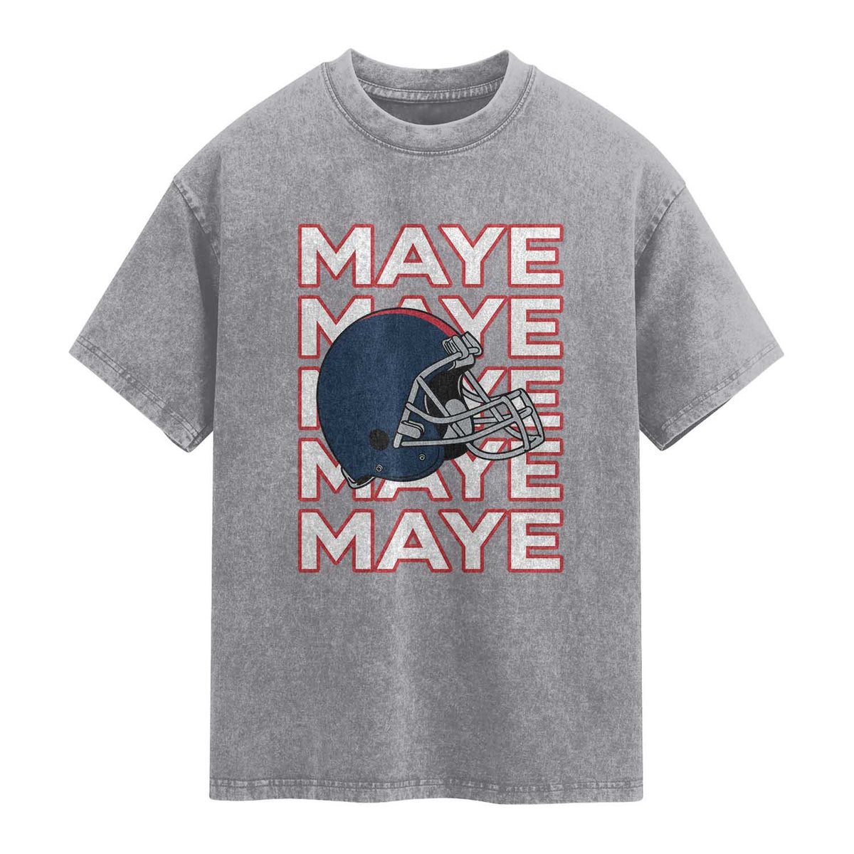 Maye Lover Washed Cotton T-Shirt NE Quarterback Fan Gift