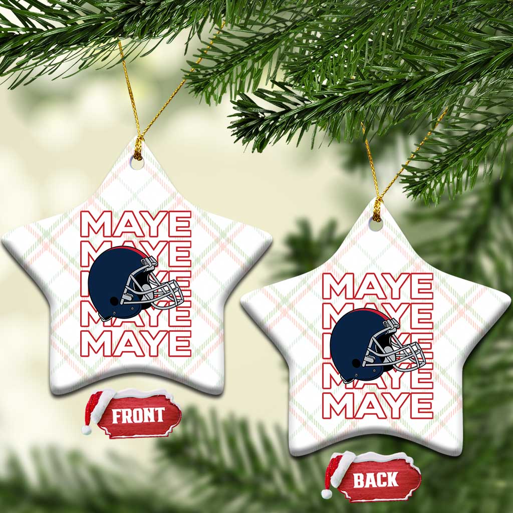 Maye Lover Ceramic Ornament NE Quarterback Fan Gift TS12 Print Your Wear