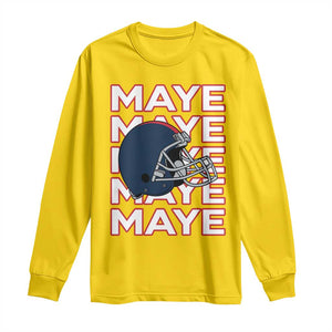 Maye Lover Long Sleeve Shirt NE Quarterback Fan Gift TS12 Daisy Print Your Wear