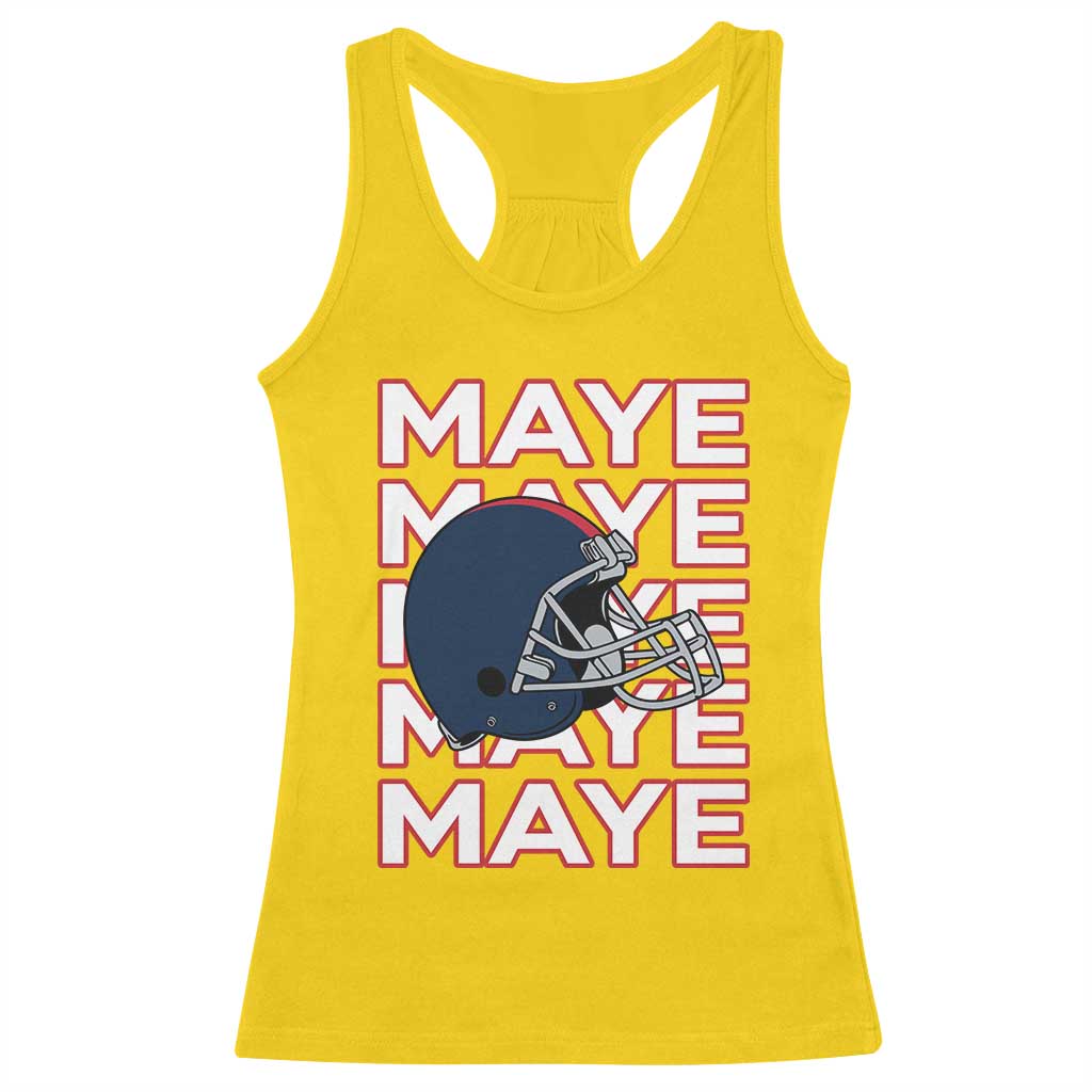 Maye Lover Racerback Tank Top NE Quarterback Fan Gift TS12 Daisy Print Your Wear