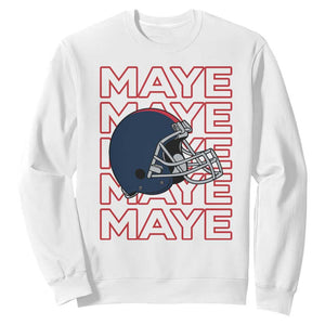 Maye Lover Sweatshirt NE Quarterback Fan Gift TS12 White Print Your Wear