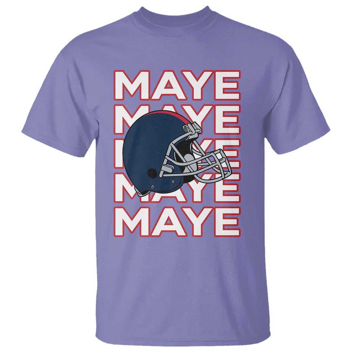 Maye Lover T Shirt NE Quarterback Fan Gift TS12 Violet Print Your Wear
