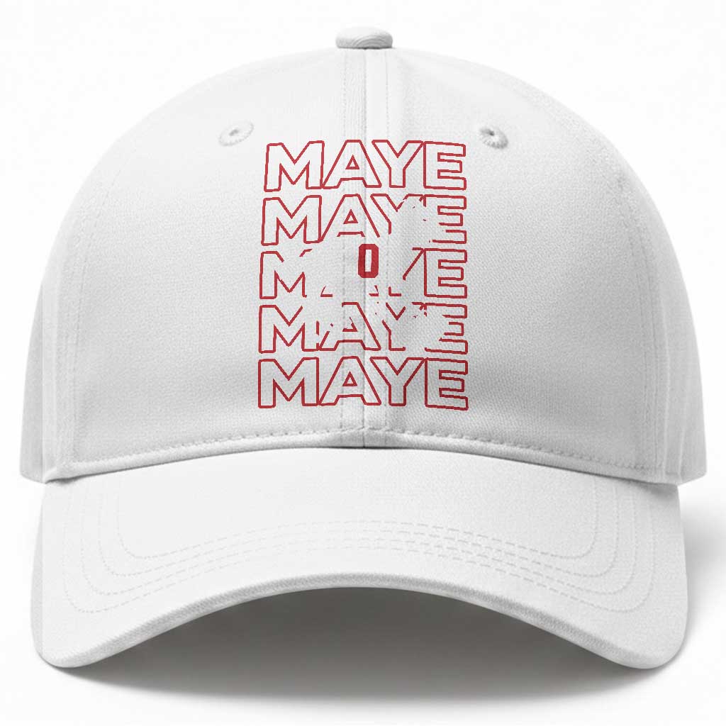 The GOAT Maye Baseball Cap NE Quarterback Fan Gift TS12 Print Your Wear