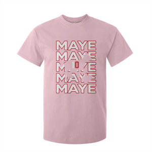 The GOAT Maye T Shirt For Kid NE Quarterback Fan Gift TS12 Light Pink Print Your Wear