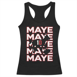 The GOAT Maye Racerback Tank Top NE Quarterback Fan Gift TS12 Black Print Your Wear