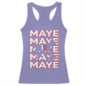 The GOAT Maye Racerback Tank Top NE Quarterback Fan Gift TS12 Violet Print Your Wear