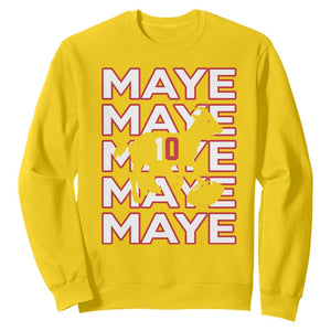 The GOAT Maye Sweatshirt NE Quarterback Fan Gift TS12 Daisy Print Your Wear