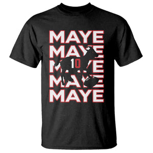 The GOAT Maye T Shirt NE Quarterback Fan Gift TS12 Black Print Your Wear