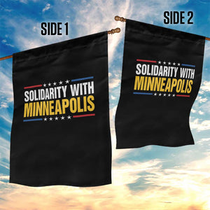 Solidarity With Minneapolis Garden Flag Minnesota Community Support Gift TS12 Print Your Wear