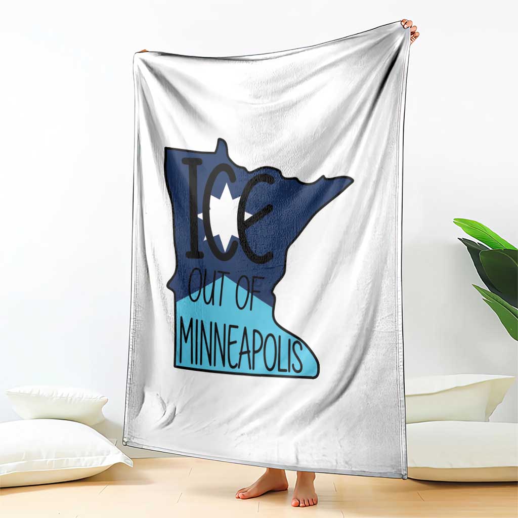 Ice Out Of Minneapolis Throw Blanket Minnesota Community Support Gift TS12 Print Your Wear