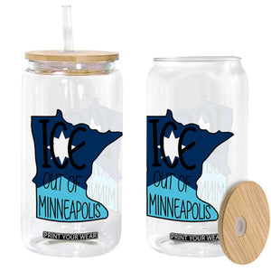 Ice Out Of Minneapolis Glass Can Minnesota Community Support Gift TS12 Print Your Wear