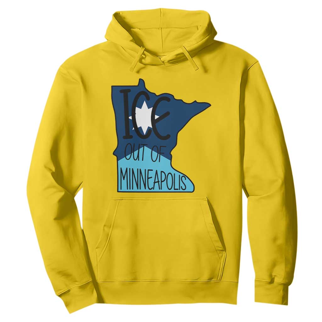 Ice Out Of Minneapolis Hoodie Minnesota Community Support Gift TS12 Daisy Print Your Wear