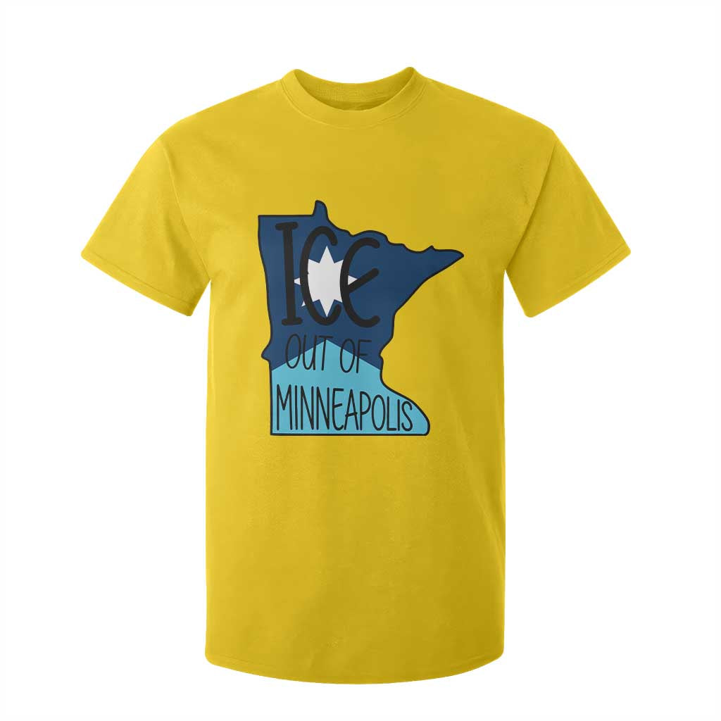 Ice Out Of Minneapolis T Shirt For Kid Minnesota Community Support Gift TS12 Daisy Print Your Wear