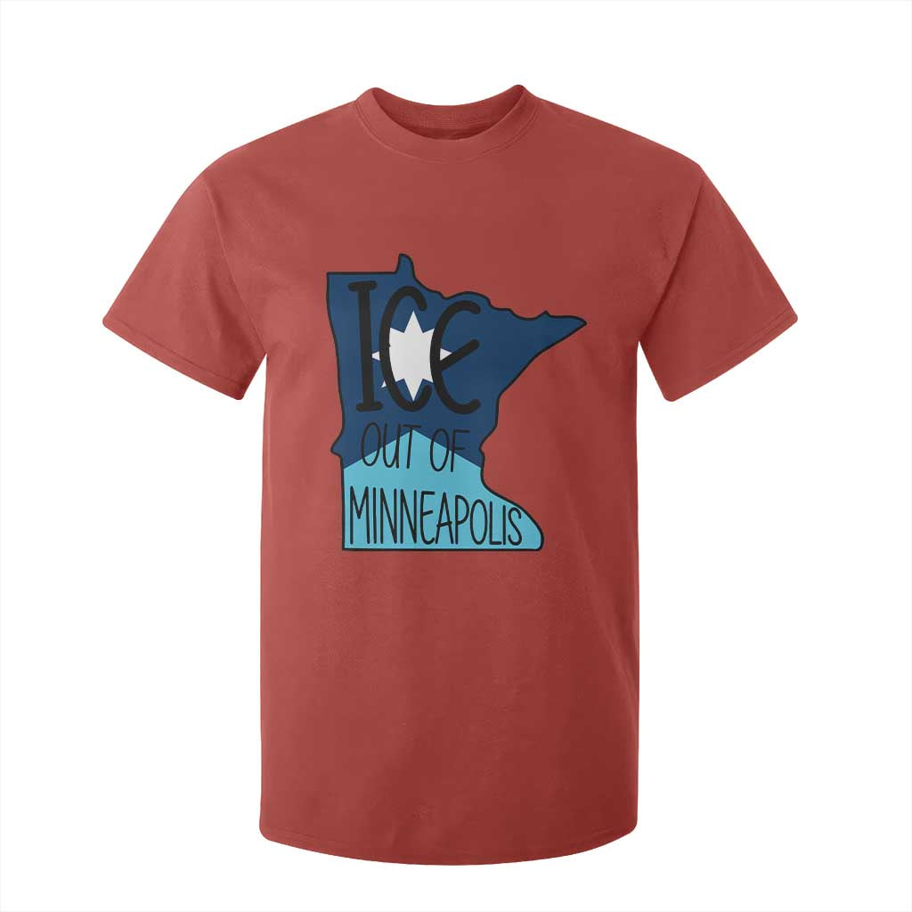 Ice Out Of Minneapolis T Shirt For Kid Minnesota Community Support Gift TS12 Red Print Your Wear