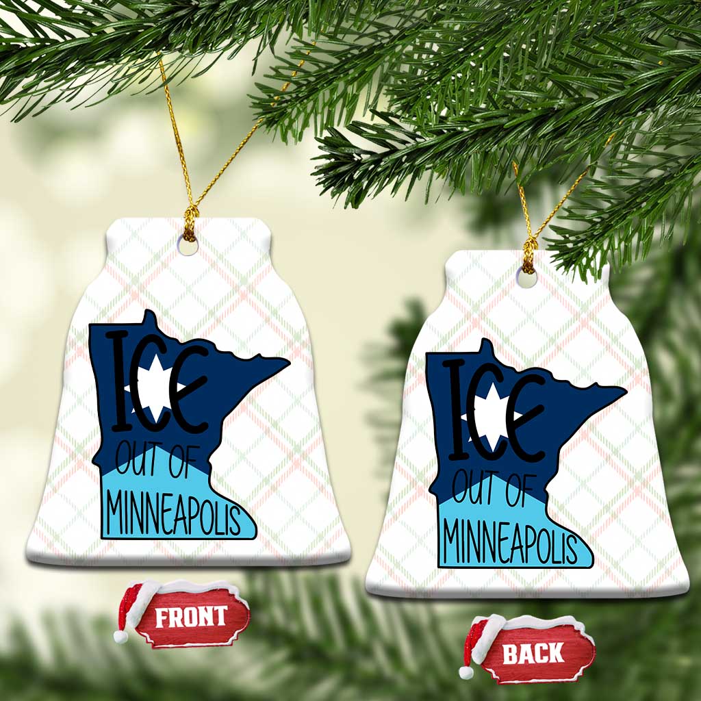 Ice Out Of Minneapolis Ceramic Ornament Minnesota Community Support Gift TS12 Print Your Wear
