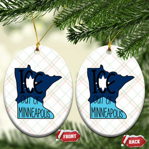 Ice Out Of Minneapolis Ceramic Ornament Minnesota Community Support Gift TS12 Print Your Wear