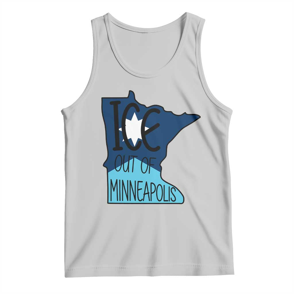Ice Out Of Minneapolis Tank Top Minnesota Community Support Gift TS12 Ash Print Your Wear
