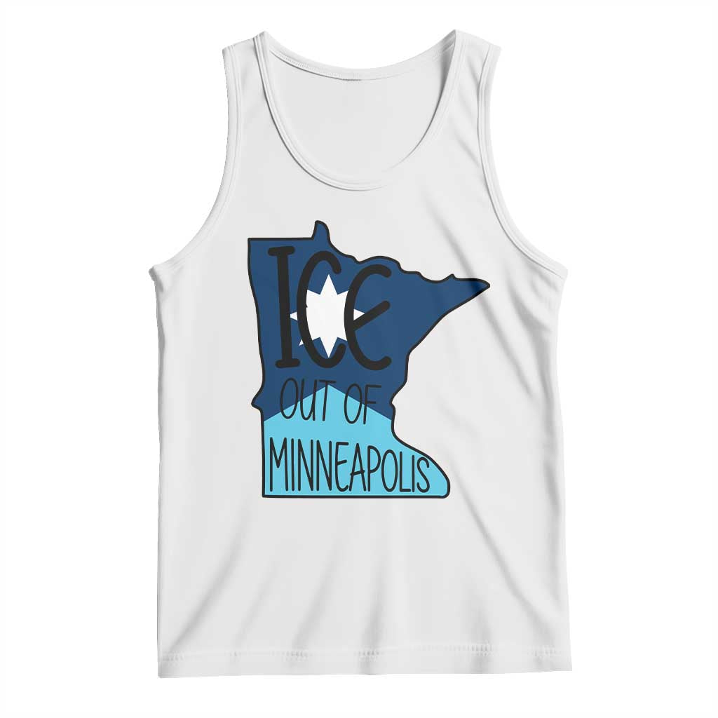 Ice Out Of Minneapolis Tank Top Minnesota Community Support Gift TS12 White Print Your Wear