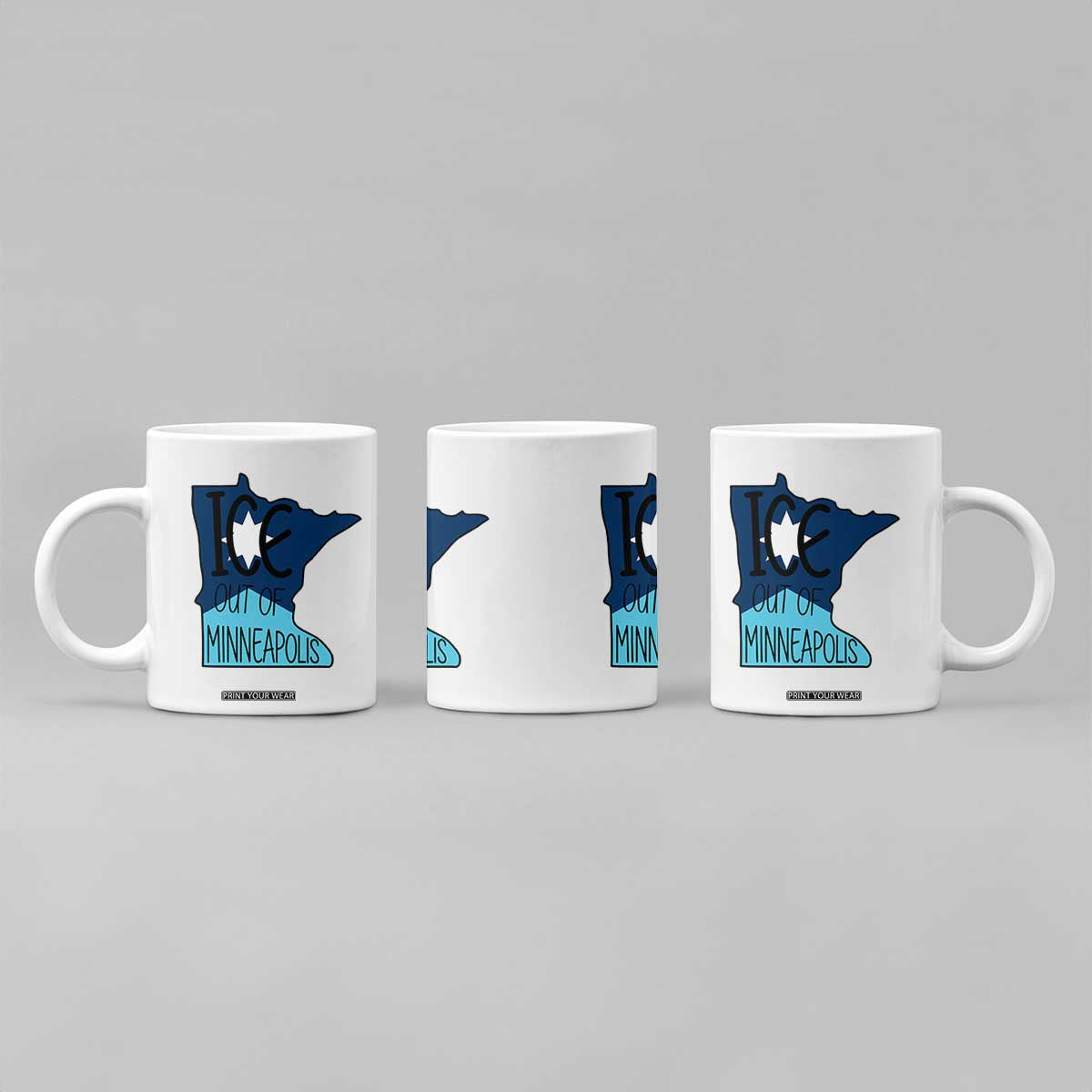 Ice Out Of Minneapolis Coffee Mug Minnesota Community Support Gift TS12 Print Your Wear