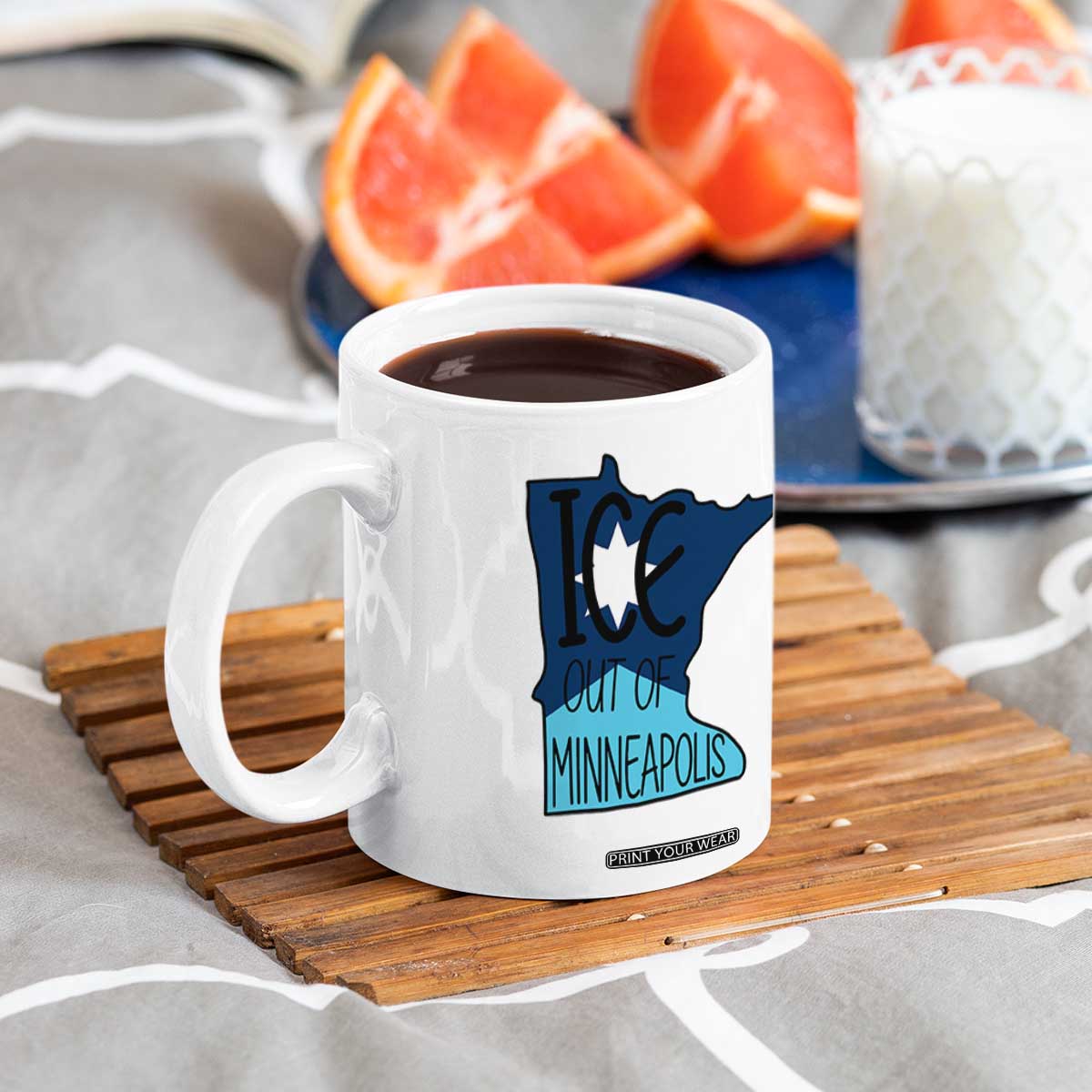 Ice Out Of Minneapolis Coffee Mug Minnesota Community Support Gift TS12 Print Your Wear