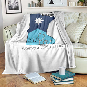Stand With Minneapolis Throw Blanket In Loving Memory Of Alex TS12 Print Your Wear