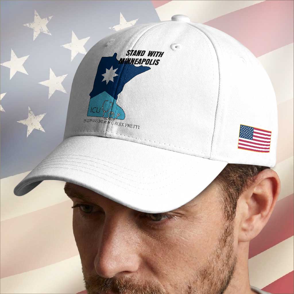 Stand With Minneapolis Baseball Cap In Loving Memory Of Alex TS12 Print Your Wear