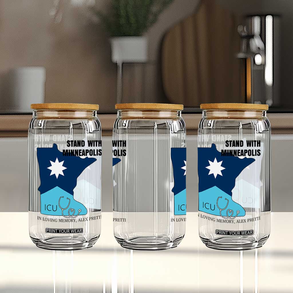 Stand With Minneapolis Glass Can In Loving Memory Of Alex TS12 Print Your Wear