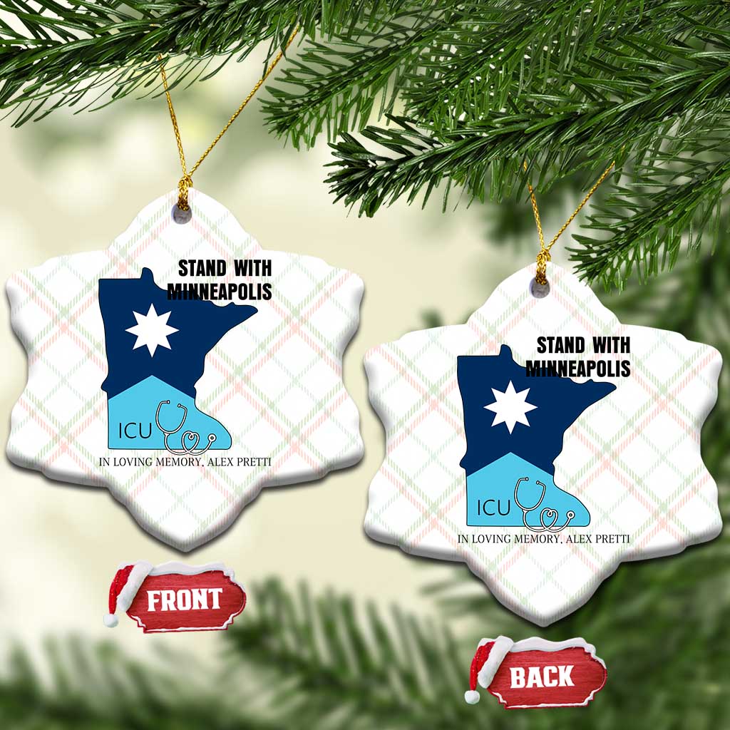 Stand With Minneapolis Ceramic Ornament In Loving Memory Of Alex TS12 Print Your Wear