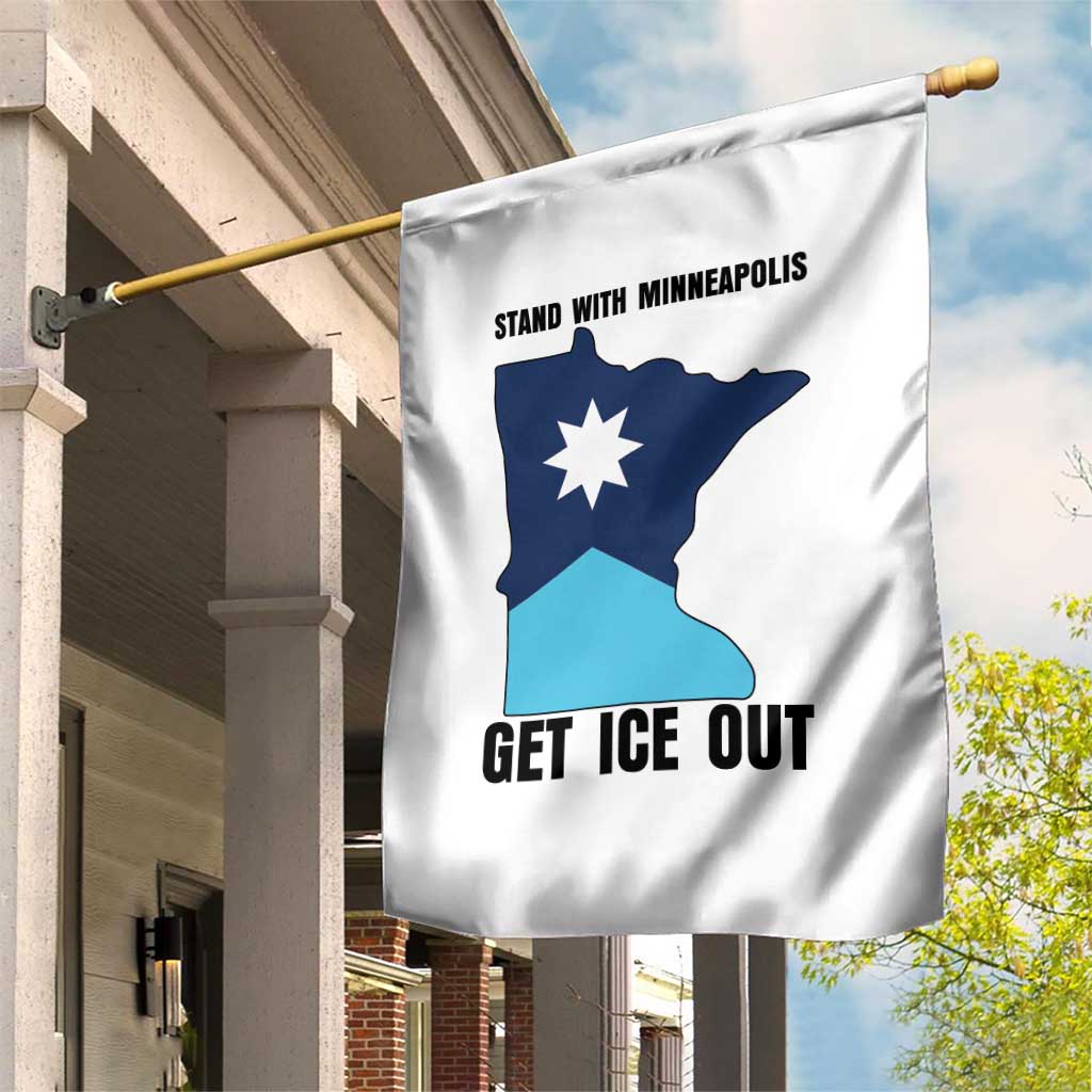 Stand With Minneapolis Garden Flag Social Justice Support TS12 Print Your Wear