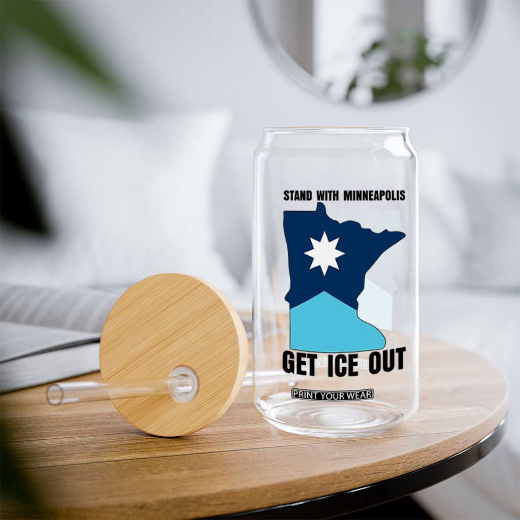 Stand With Minneapolis Glass Can Social Justice Support TS12 Print Your Wear