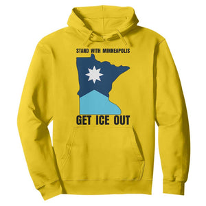 Stand With Minneapolis Hoodie Social Justice Support TS12 Daisy Print Your Wear