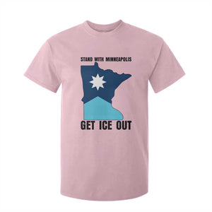 Stand With Minneapolis T Shirt For Kid Social Justice Support TS12 Light Pink Print Your Wear